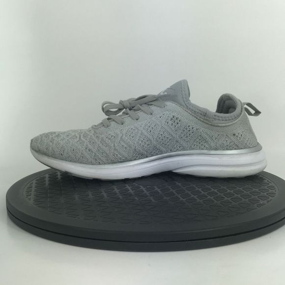 APL Techloom Phantom Gray/Silver Athletic Running Shoes Women's Size 9.5 - Picture 9 of 12